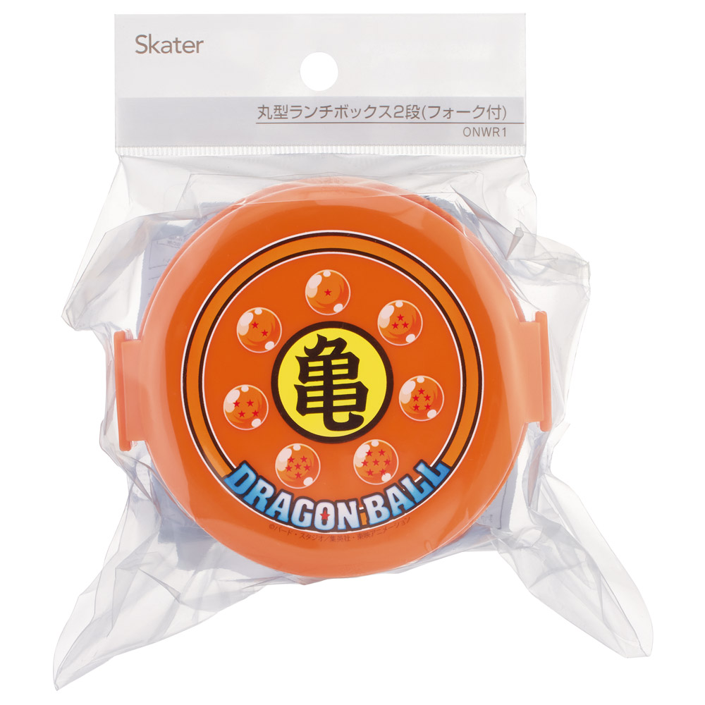 丸型ランチボックス 2段/500ml ドラゴンボール 亀/ONWR1_4973307710469