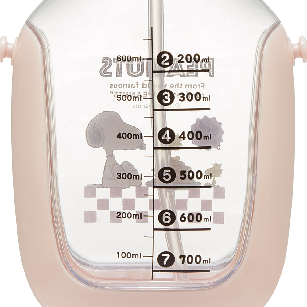 【送料無料】ワンプッシュ ストロー ボトル 水筒 780ml キッズ 子供 キャラクター かわいい スケーター skater PDSH8DX スヌーピー SNOOPY ピーナッツ 女性 レディース
