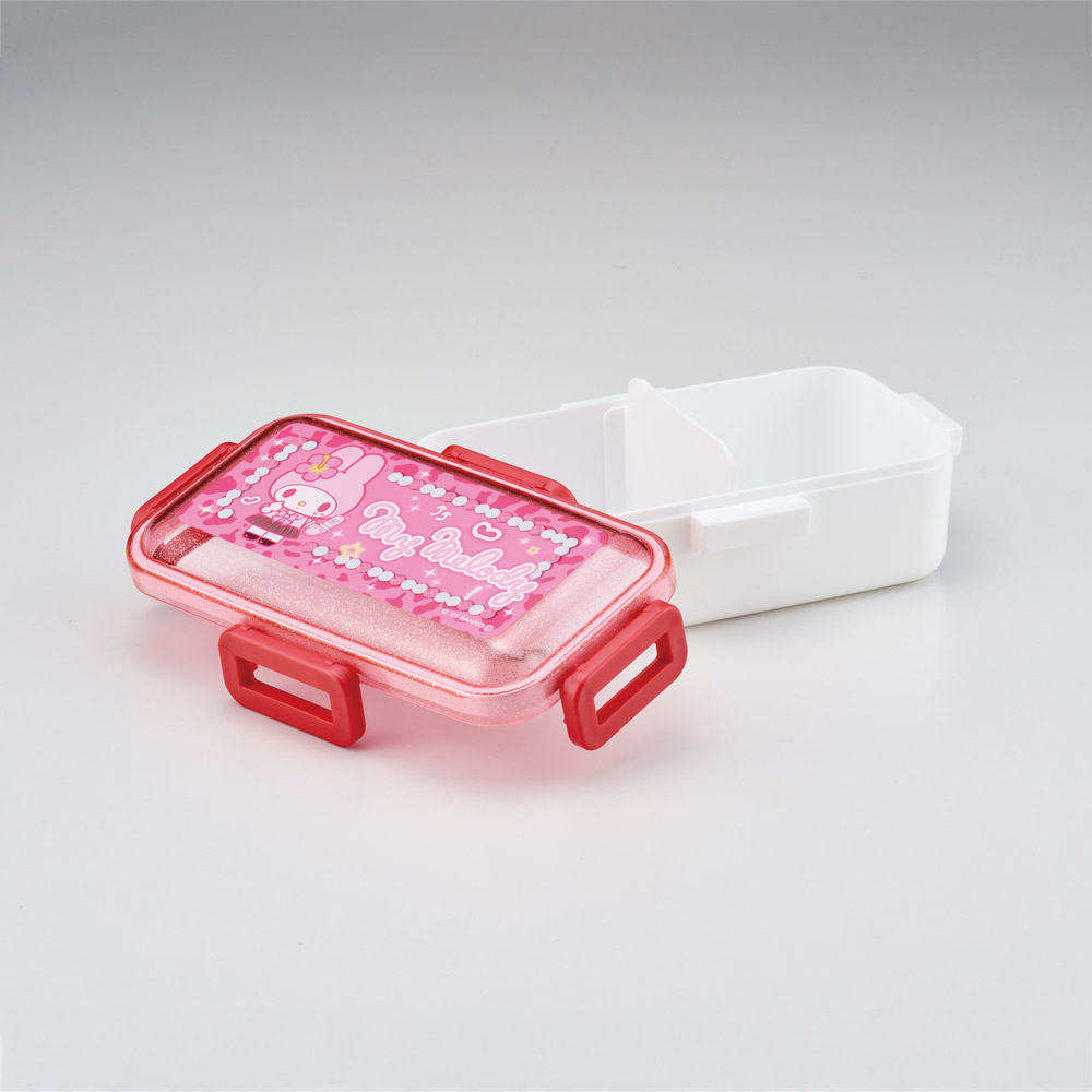 スケーター 弁当箱 530ml 大人 一段 仕切り 食洗機 レンジ 対応 日本製 ランチボックス skater PFLB6 マイメロディ マイメロ サンリオ 女の子 女子【レディース 4点ロック お弁当箱 ドーム型 1段 食洗機OK】
