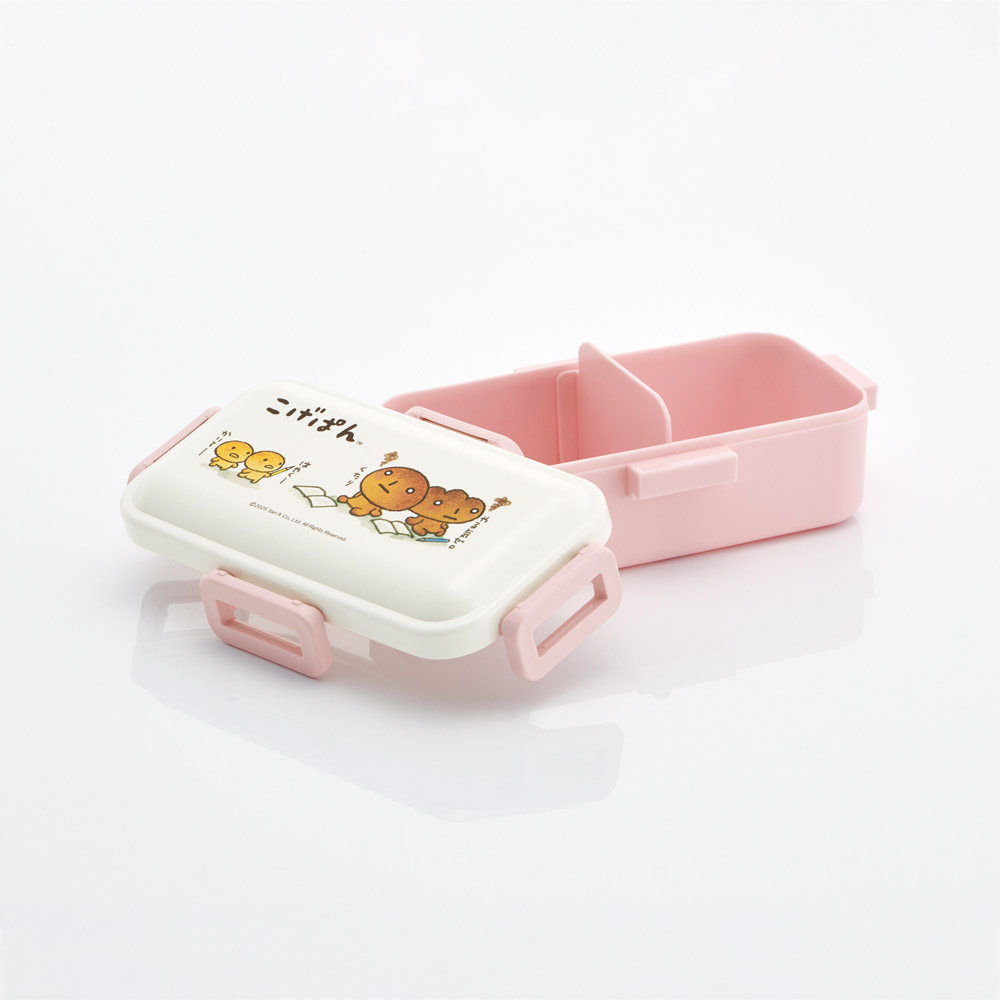おかずがつぶれにくい ふわっと弁当箱 1段/530ml こげぱん/PFLB6_4973307712531