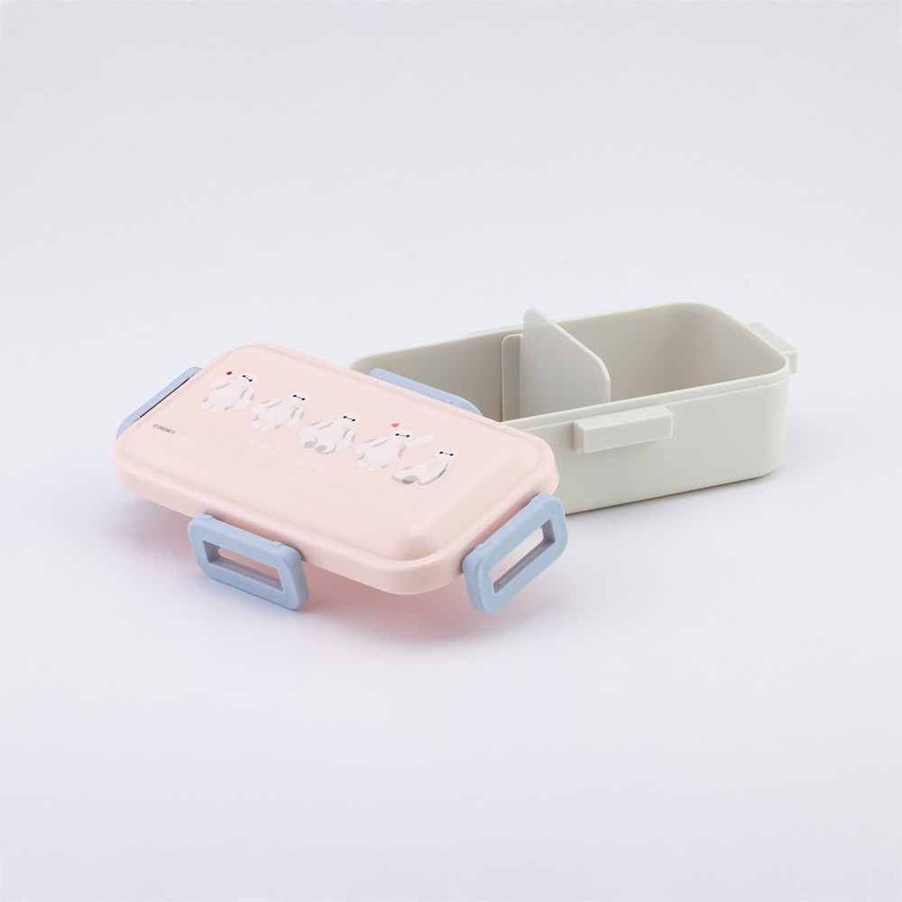 おかずがつぶれにくい ふわっと弁当箱 1段/530ml ベイマックス SWEET／PFLB6_4973307716126