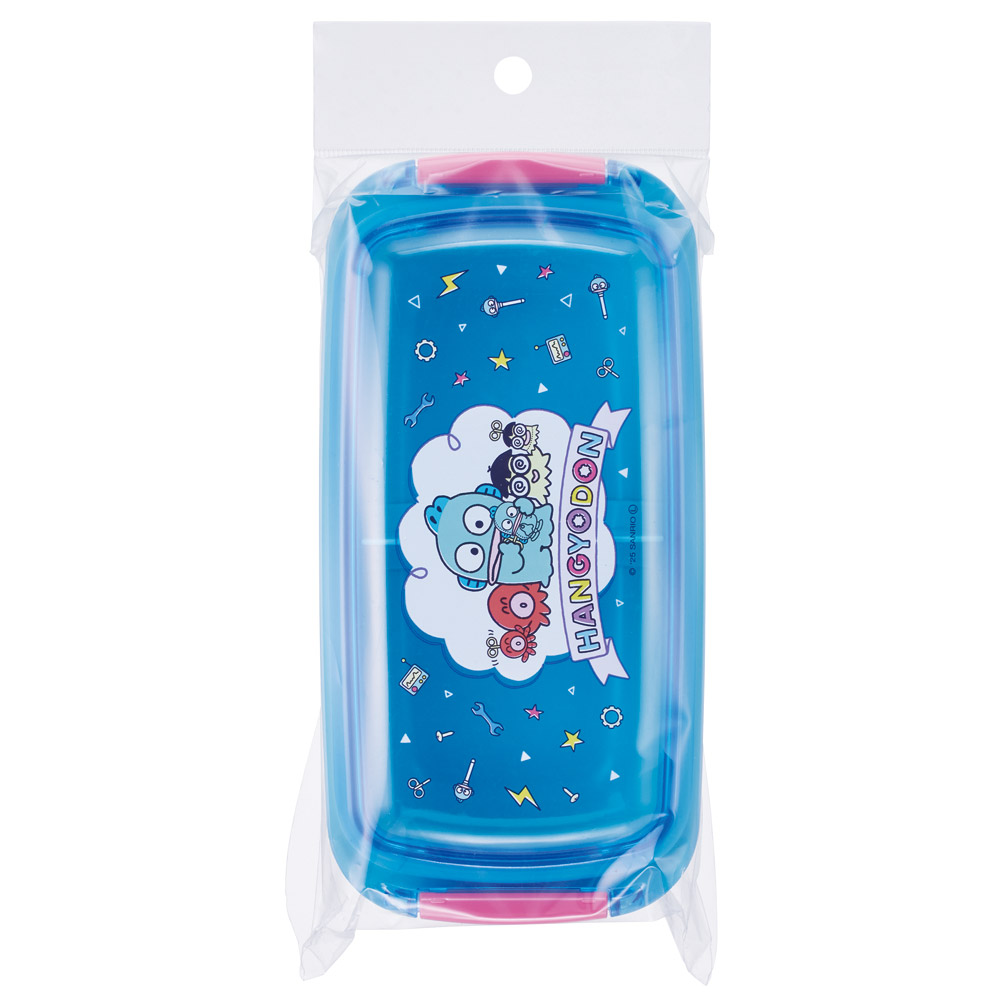 スケーター 洗いやすい弁当箱 パッキン溝の幅が広い ふわっと お弁当箱 530ml 1段 弁当 skater PTLB6B はんぎょどん ハンギョドン 男の子 女の子【子供 大人 バイオマス ランチボックス レンジ 食洗機 対応】
