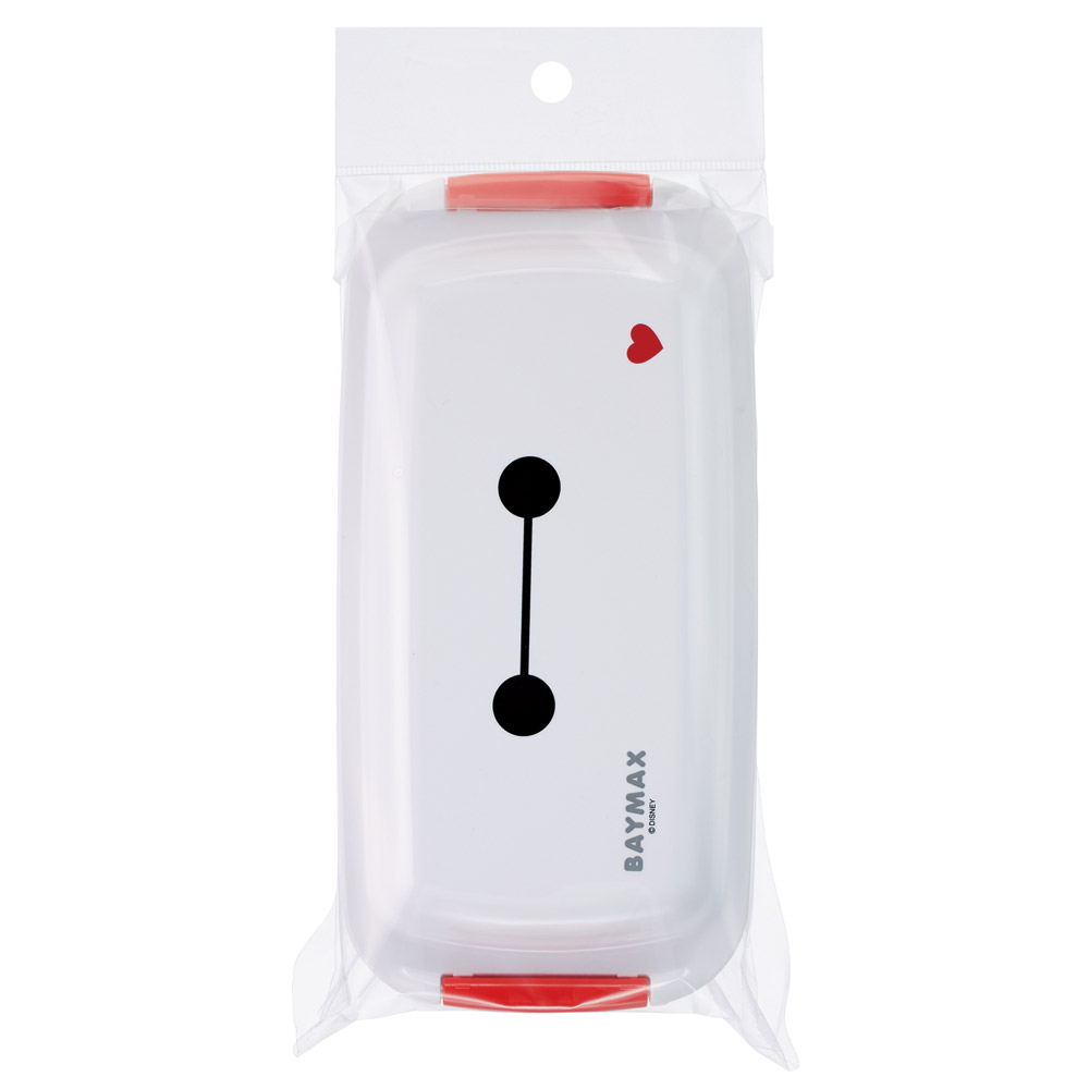 スケーター 洗いやすい弁当箱 パッキン溝の幅が広い ふわっと お弁当箱 530ml 1段 弁当 子供 大人 skater PTLB6B ベイマックス 26年 ディズニー 男の子 女の子【バイオマス ランチボックス レンジ 食洗機 対応】