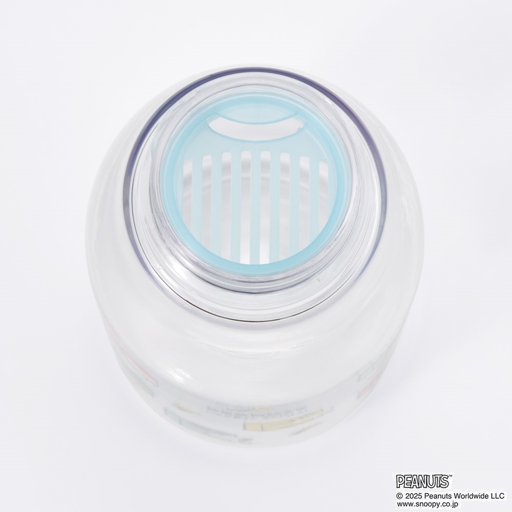 スケーター 水筒 500ml ミニ サイズ プラスチック 大人 直飲み 軽量 かわいい 透明 skater PTY5 スヌーピー クッキー SNOOPY ピーナッツ 女性【スリム キッズ おしゃれ クリア マイボトル クリアボトル 小さい】