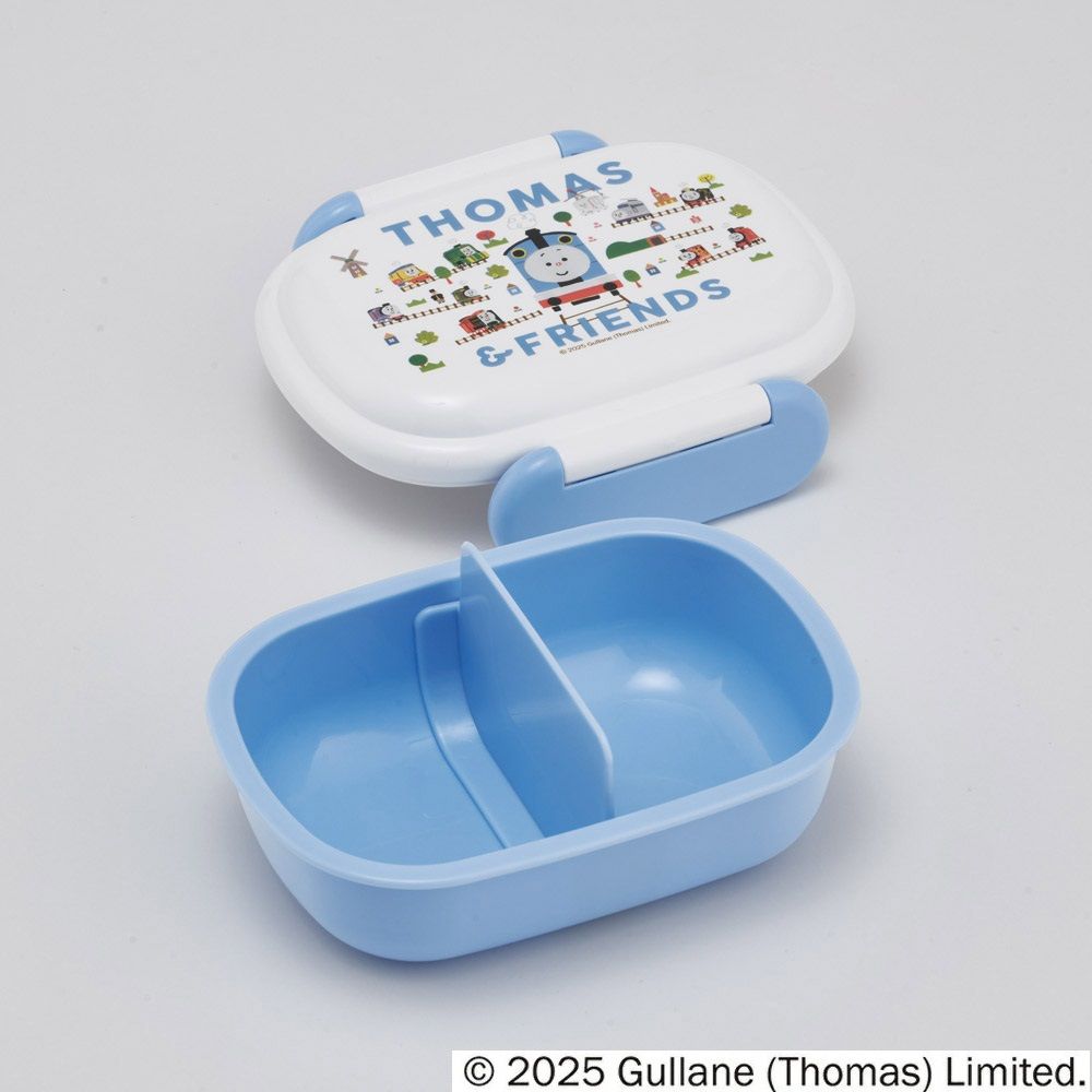 スケーター お弁当箱 子供 1段 270ml 幼稚園 弁当箱 仕切り ドーム型 キャラクター skater QAF1 きかんしゃトーマス つむぱぱ トーマス 電車【レンジ対応 食洗機対応 子ども ランチボックス】