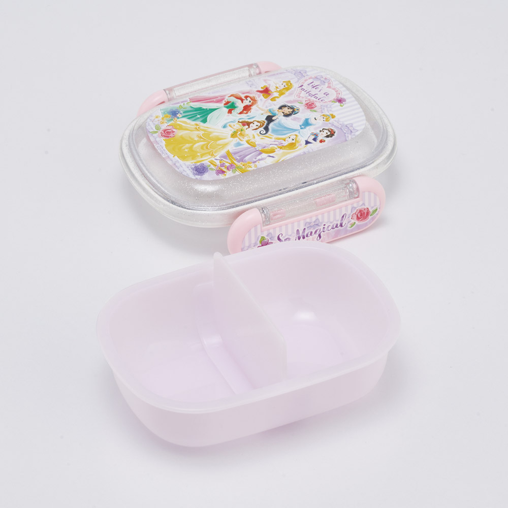 スケーター お弁当箱 子供 1段 270ml おしゃれ 幼稚園 弁当箱 仕切り ドーム型 キャラクター skater QAF1 ディズニー プリンセス 26年 女の子 女子【レンジ対応 食洗機対応 子ども ランチボックス】