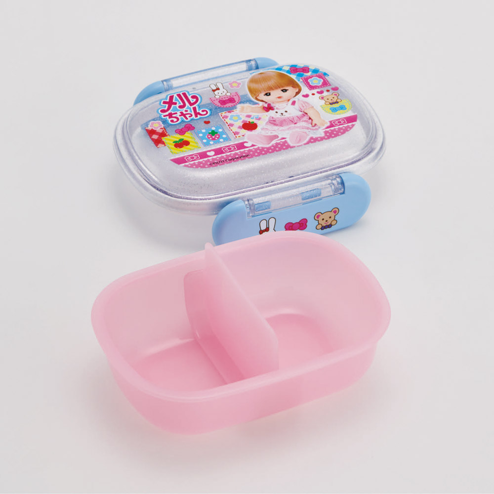 お弁当箱 子供 1段 270ml おしゃれ 幼稚園 弁当箱 仕切り ドーム型 キャラクター skater スケーター QAF1AG メルちゃん グッズ めるちゃん
