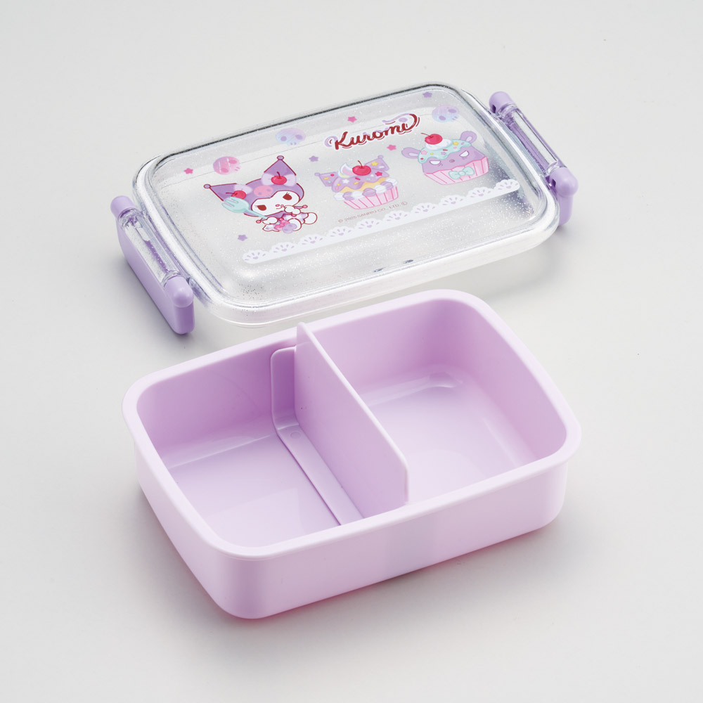 スケーター お弁当箱 一段 450ml かわいい キャラクター 食洗機対応 子供 キッズ 仕切り skater RBF3AN クロミ クロミちゃん サンリオ 女の子 女子