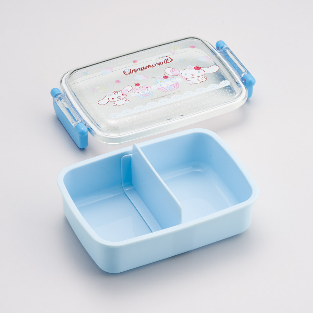スケーター お弁当箱 一段 450ml かわいい キャラクター 食洗機対応 子供 キッズ 仕切り skater RBF3AN シナモロール ファンシースナックスイーツ シナモン サンリオ 女の子 女子