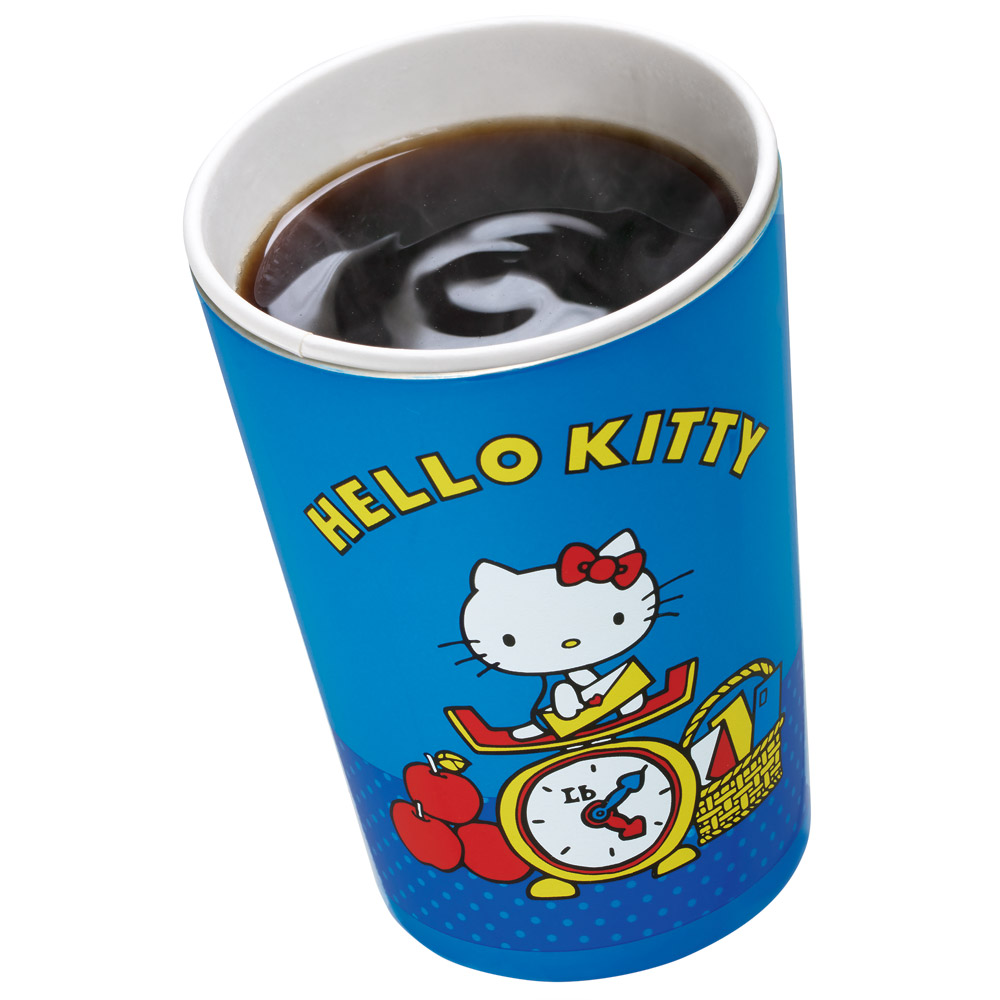 スケーター ステンレスタンブラー キャラクター コンビニ タンブラー ステンレス 400ml 保温 skater STCV2 ハローキティ レトロ 25年 キティちゃん サンリオ【おしゃれ かわいい マグカップ コーヒーマグ コップ】