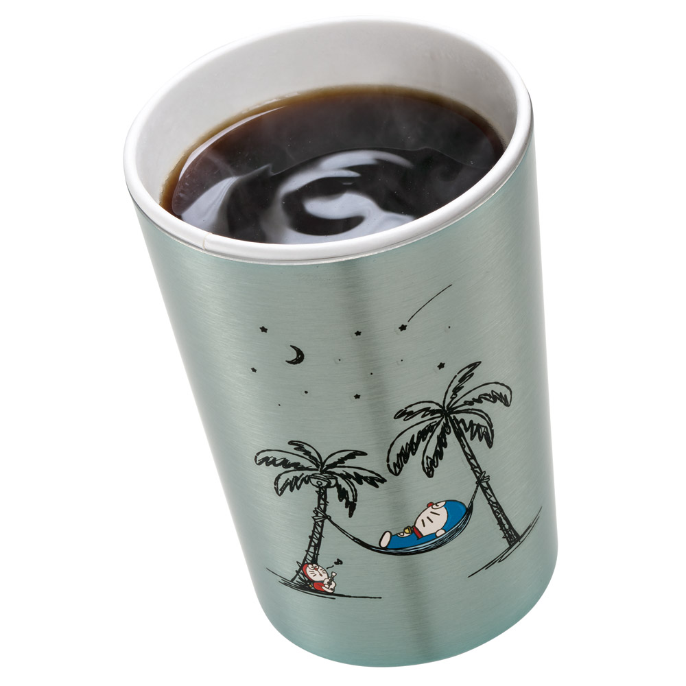 スケーター ステンレスタンブラー キャラクター コンビニ タンブラー ステンレス 400ml 保温 skater STCV2 ドラえもん どらえもん moonlit night 男の子 女の子【おしゃれ かわいい マグカップ コーヒーマグ コップ】