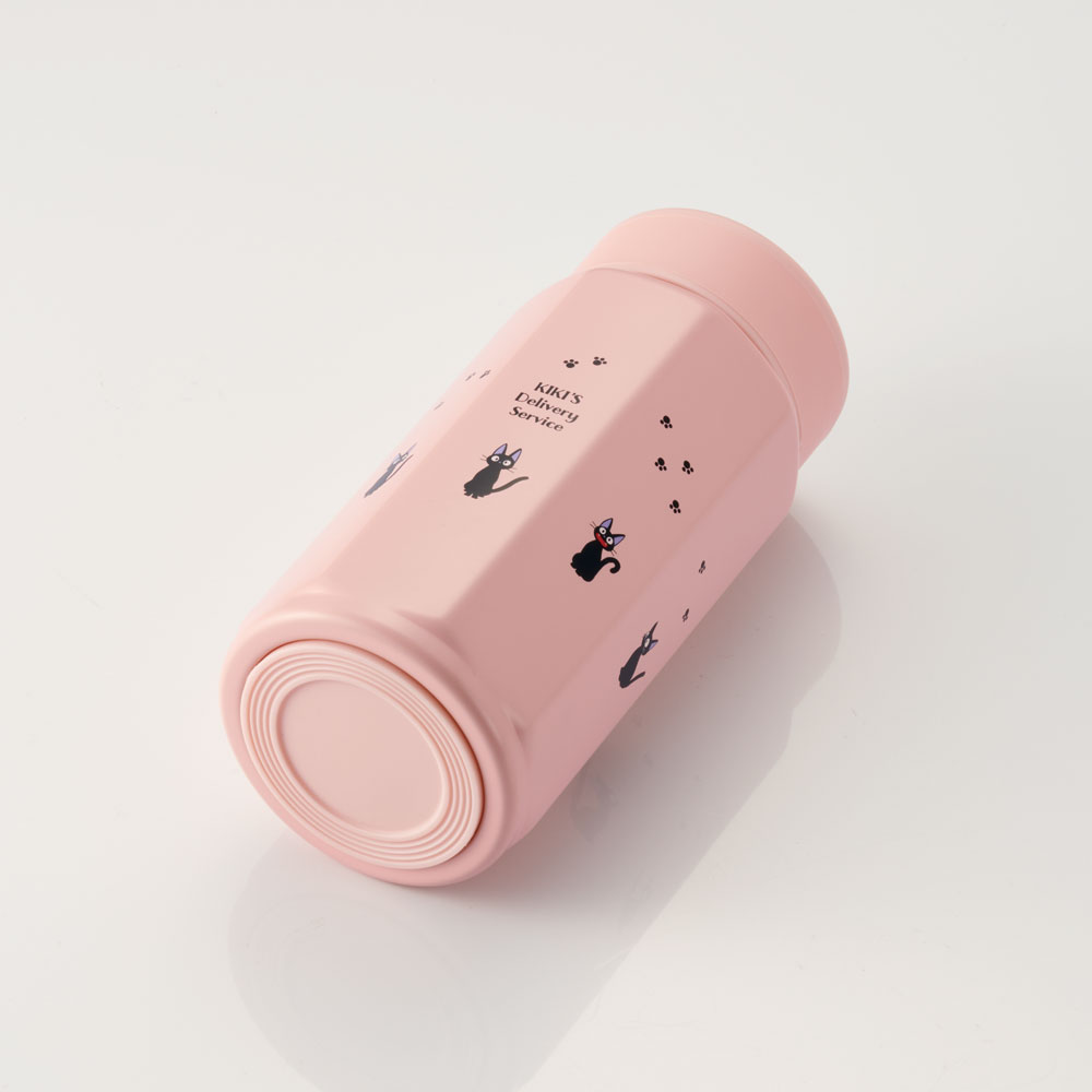 八角形 ステンレス マグ ボトル 水筒 350 350ml 直飲み 保温 保冷 おしゃれ スケーター skater STO4 魔女の宅急便 ジジ スタジオジブリ 女性