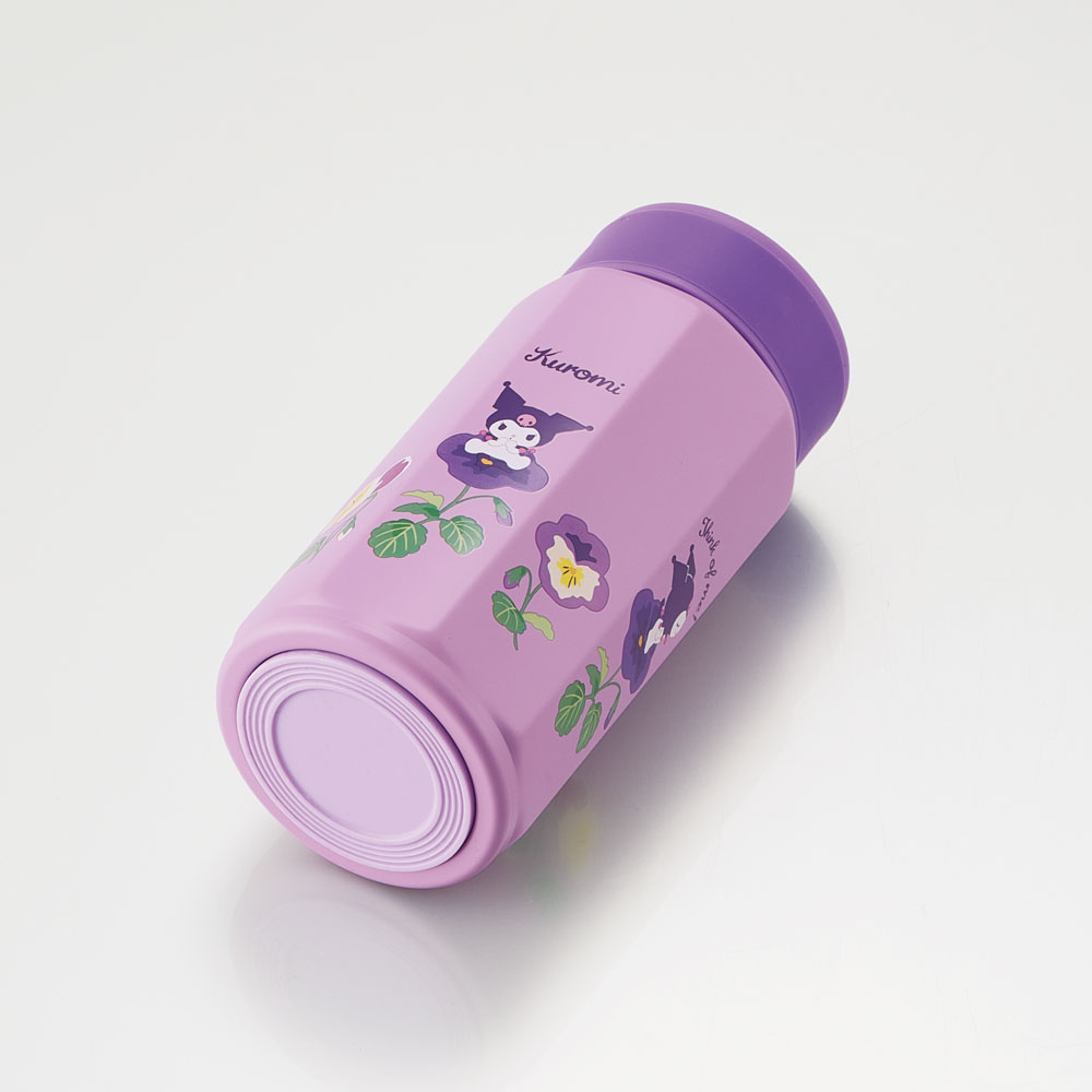 八角形 ステンレス マグ ボトル 水筒 350 350ml 直飲み 保温 保冷 おしゃれ スケーター skater STO4 クロミ クロミちゃん 女の子 女子