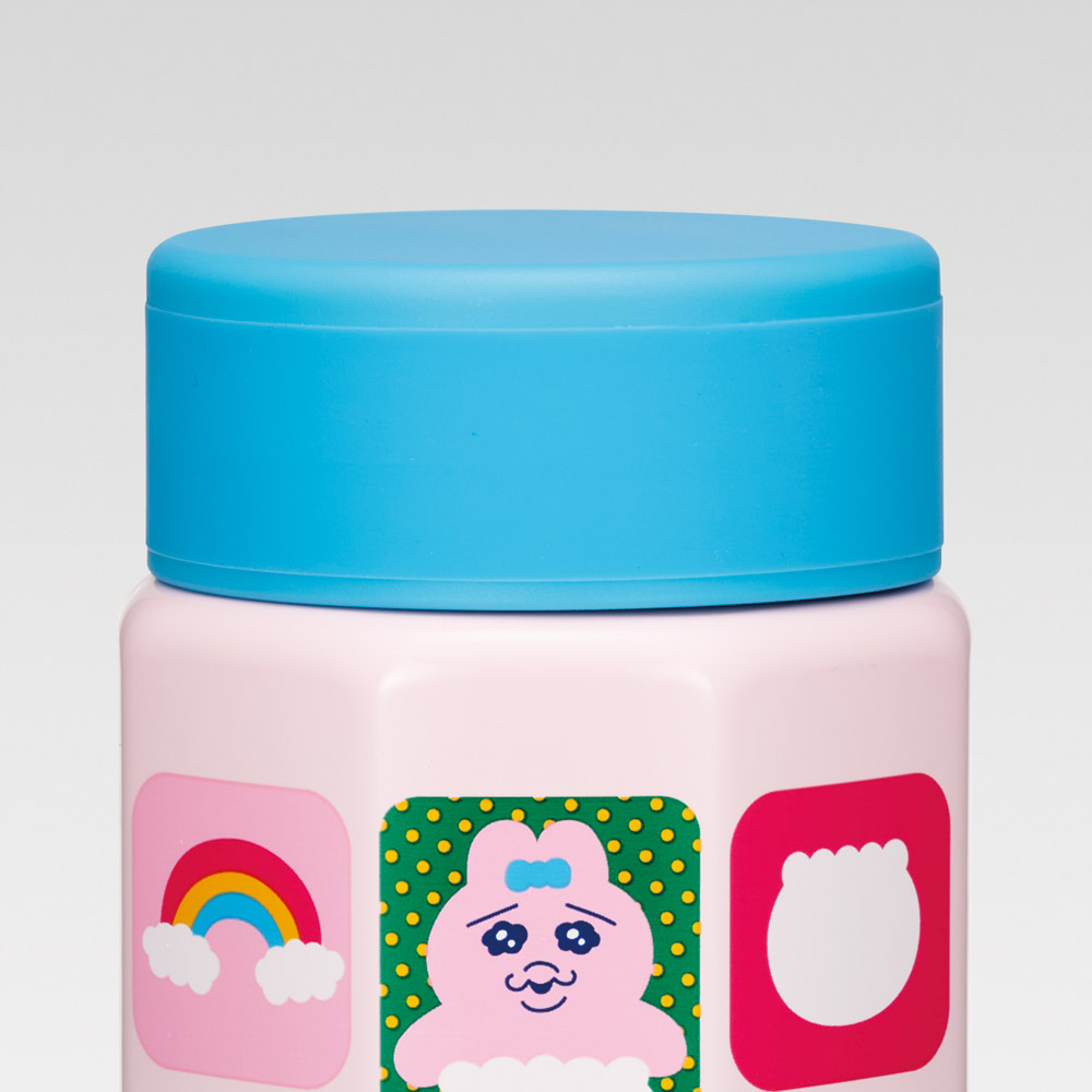 スケーター 八角形 ステンレス マグボトル 水筒 350ml 保冷 保温 直飲み 大人 キャラクター skater STO4 おぱんちゅうさぎ おパンチュウサギ 女子 女の子【ステンレスボトル マグ ボトル 350 ミニ かわいい】