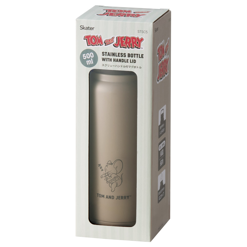 ステンレス マグボトル おすすめ 水筒 500ml 保温 保冷 skater 保温保冷 直飲み 500 スケーター STSC5 トム&ジェリー トムとジェリー 男の子 女の子