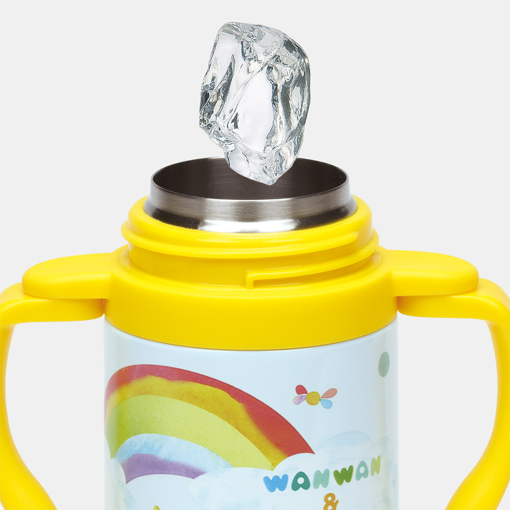 【送料無料】保冷 ステンレス ストローマグ 350ml ベビーマグ ベビー 水筒 赤ちゃん マグ skater スケーター STWM3N いないいないばあっ! 25年 いないばぁ 男の子 女の子【トレーニングマグ 子供 ワンプッシュ かわいい ギフト】