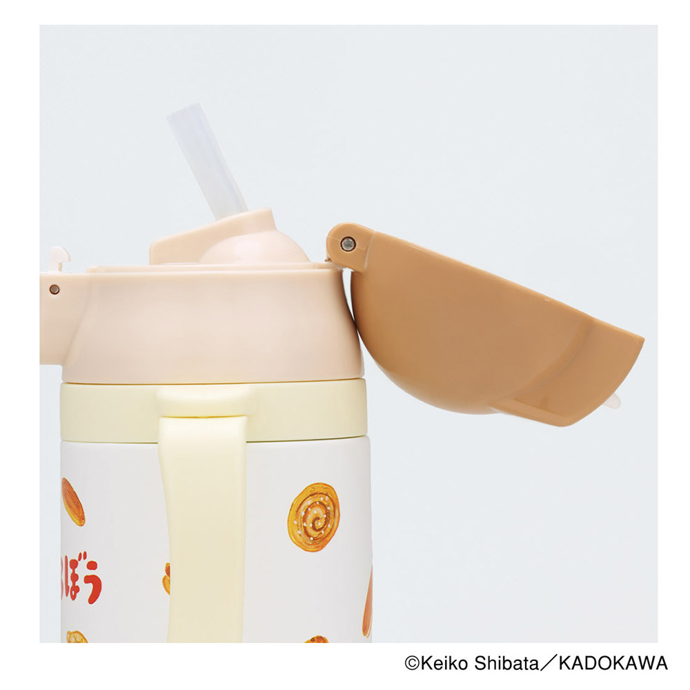 【送料無料】保冷 ステンレス ストローマグ 350ml ベビーマグ ベビー 水筒 赤ちゃん マグ skater スケーター STWM3N パンどろぼう 食ぱん 絵本キャラ 男の子 女の子【トレーニングマグ 子供 ワンプッシュ かわいい ギフト】