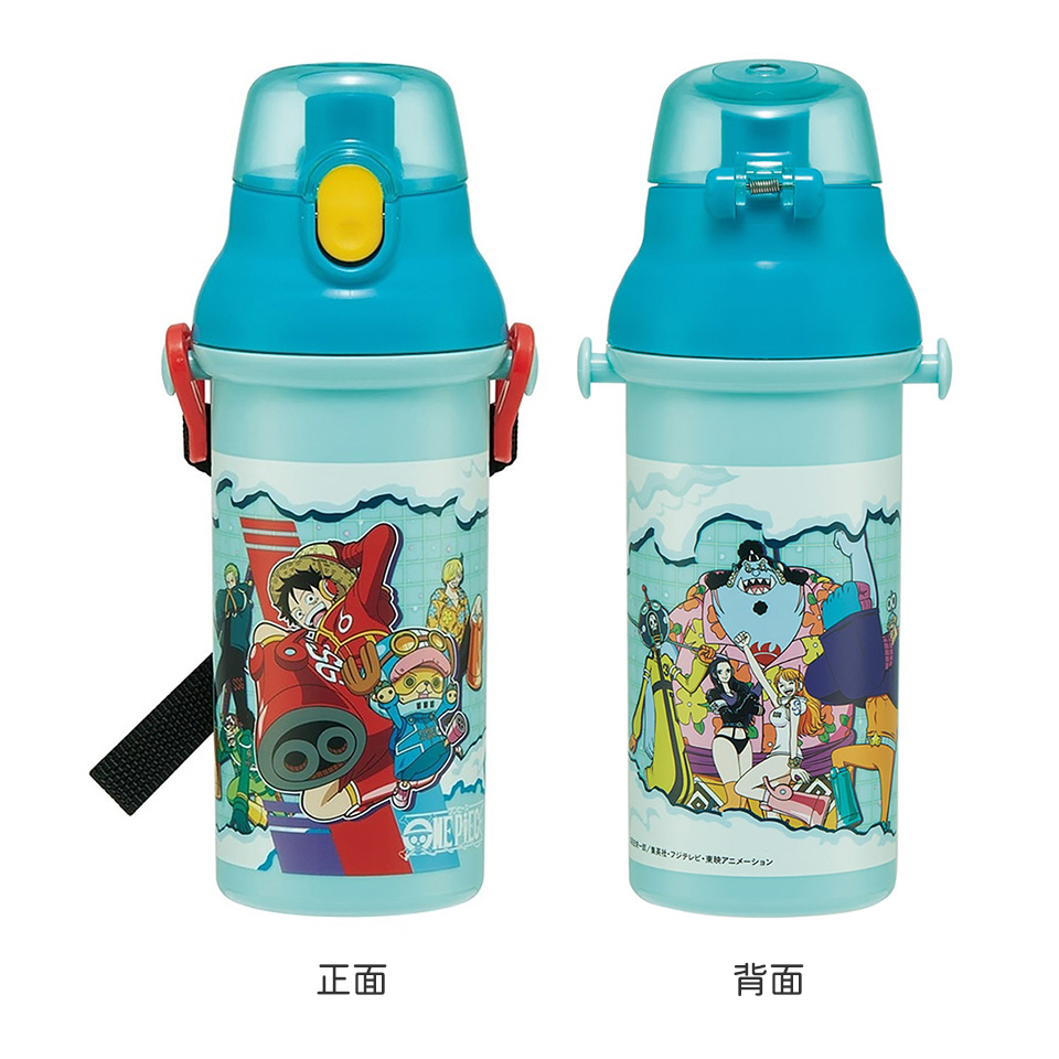 子供用 直飲み プラスチック 水筒 480ml ワンピース24/PSB5SANAG_4973307677359