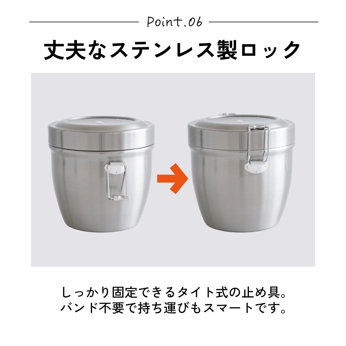 【送料無料】抗菌真空ステンレスランチジャー 丼タイプ 800ml/2段ブラック/STLBD8AG_4973307550386
