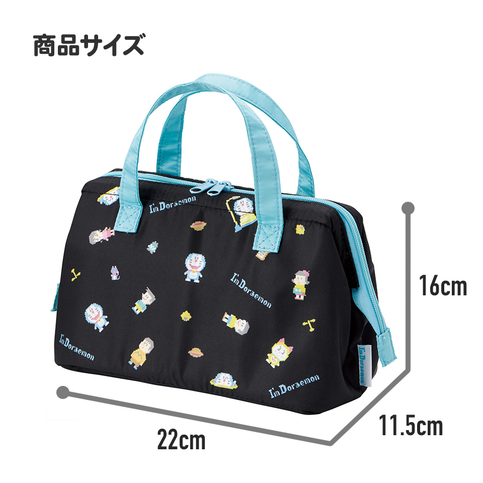 【メール便対象品】 ランチバッグ 保冷 保温 おしゃれ がま口 ランチトートバッグ お弁当かばん skater スケーター KGA1 ドラえもん どらえもん 男の子 女の子 男子 女子