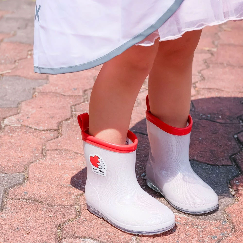 長靴 キッズ 子供 17cm かわいい レインブーツ 歩きやすい 幼稚園 キャラクター skater スケーター RIBT17 ベイマックス 25年 ディズニー Disney 男の子 女の子