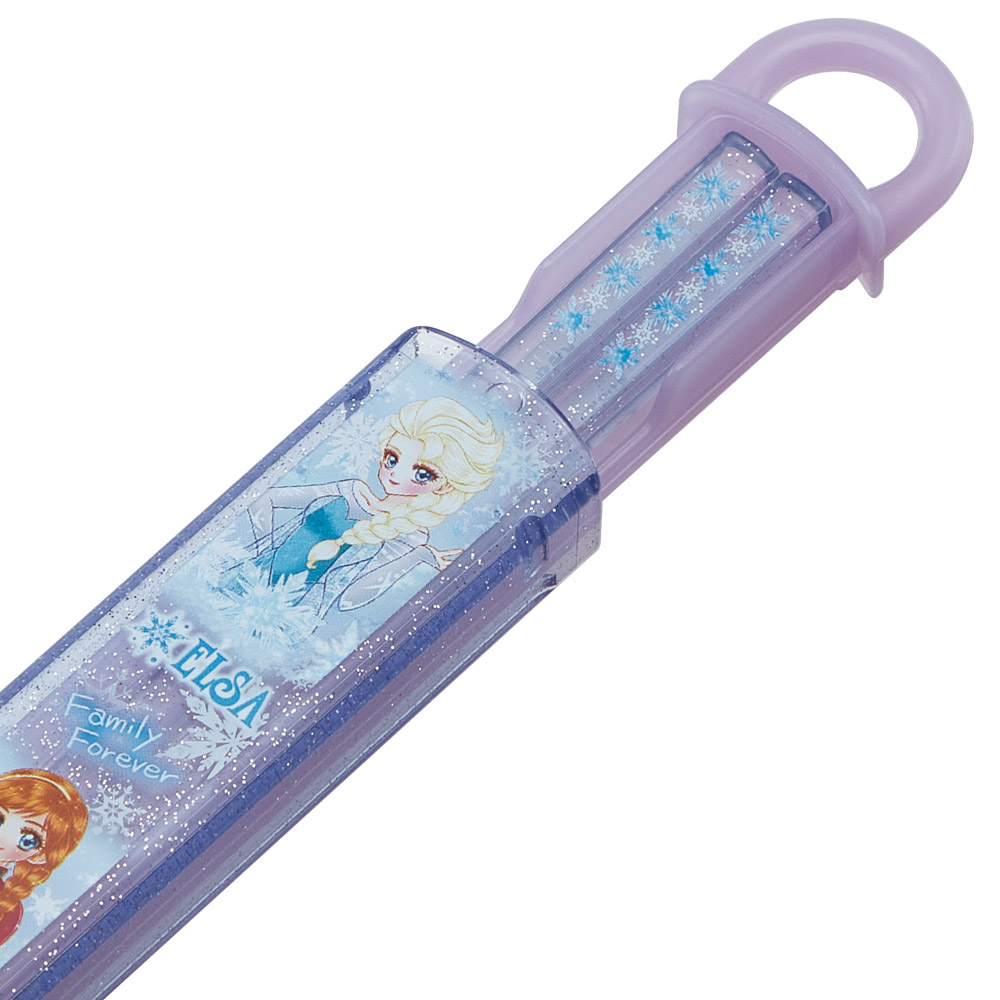 抗菌食洗機対応箸箱セット 箸16.5cm アナと雪の女王×中川翔子/ABS2AMAG_4973307709531