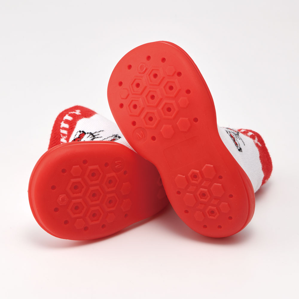 ソックス シューズ ギフトボックス M 12.6cm ベビー 靴 赤ちゃん BSSHL3G スケーター skater キティ ハローキティ キティちゃん 女の子【キャラクター 靴下 くつ クツ ファーストシューズ】