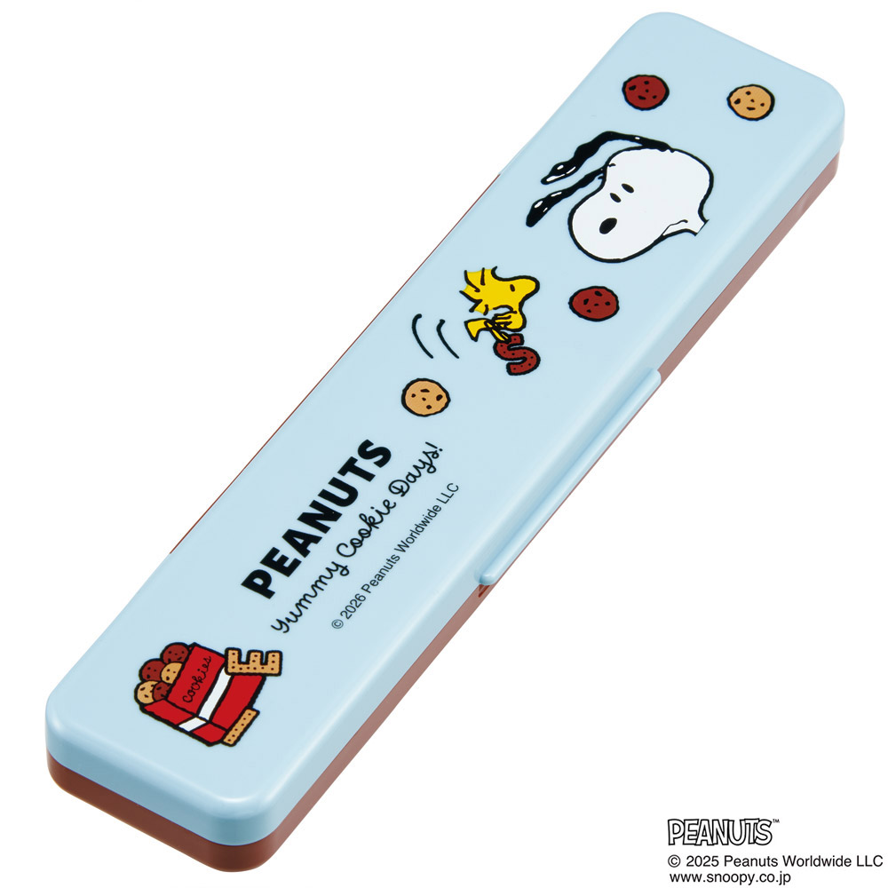 スケーター 箸 スプーンセット お弁当 カトラリーセット 日本製 食洗機対応 大人 skater CCS3SA スヌーピー クッキー SNOOPY ピーナッツ 女性【おはしセット お箸セット 子供 箸ケース 食洗機】