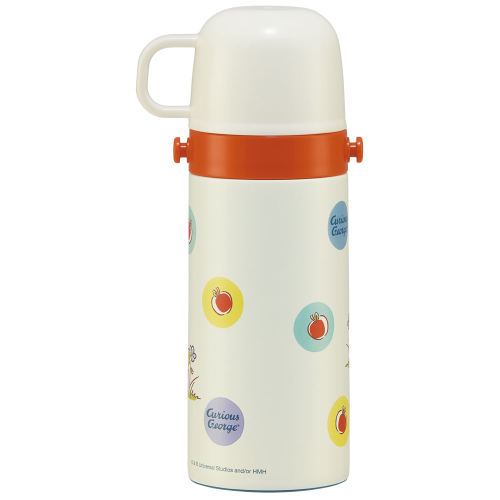 【送料無料】2WAYステンレスボトル 400ml/350mlおさるのジョージ/SKCP3_4973307579431