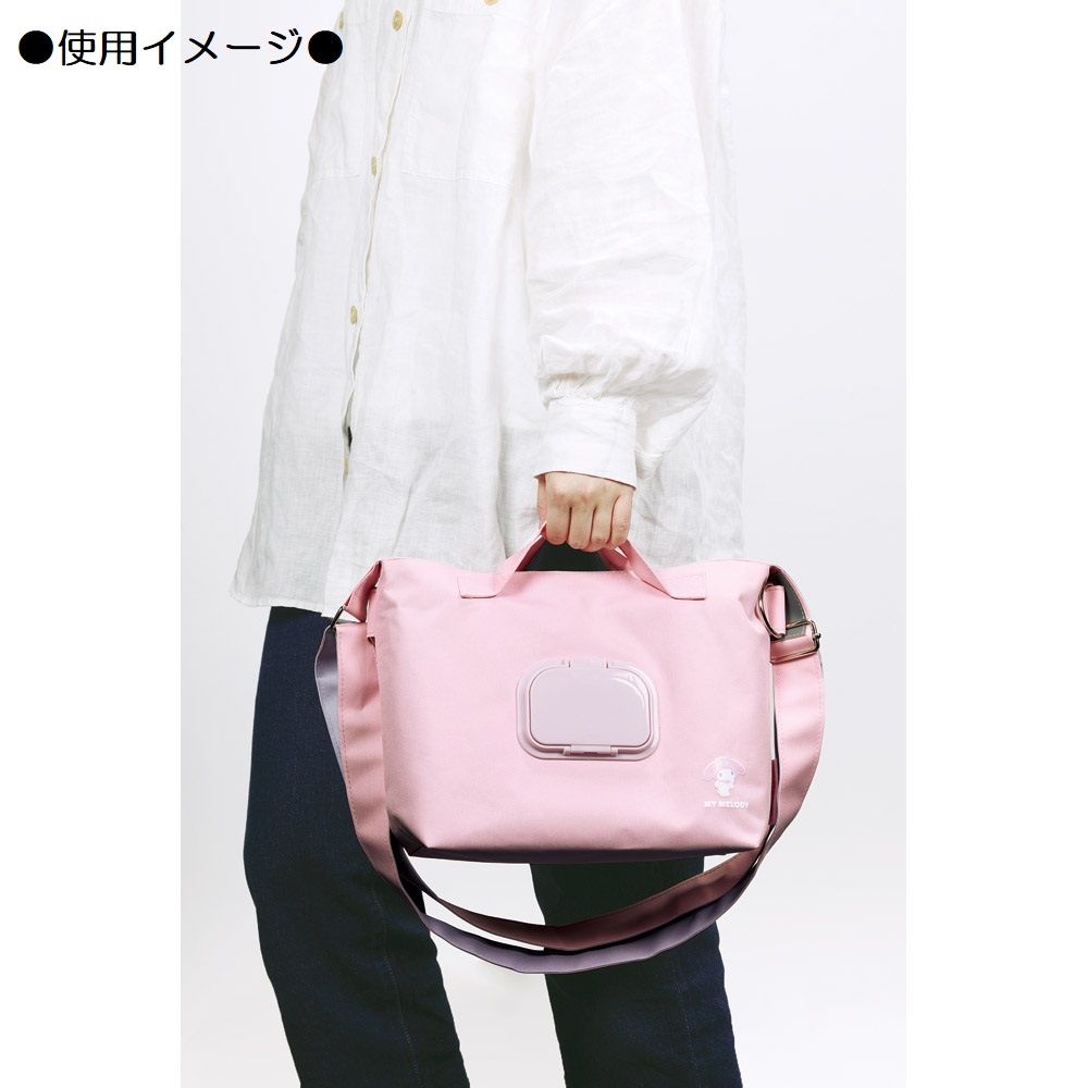 ポケット 付き お散歩 バッグ ランチバッグ バック ランチバック ミニトート skater KBOS1 スケーター マイメロディ マイメロ サンリオ 女の子 女子【弁当箱バッグ お弁当バッグ カバン かばん おしゃれ お出かけ】