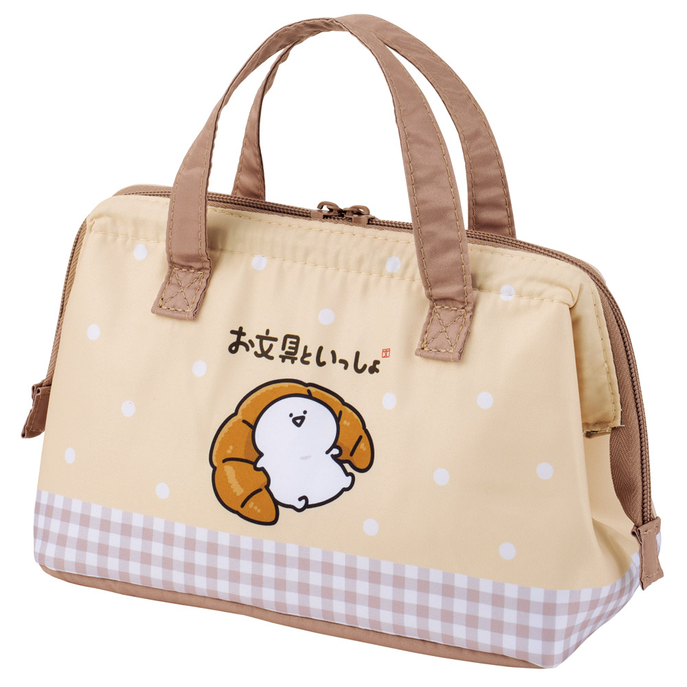 【メール便対象品】 スケーター ランチバッグ お弁当 保冷バッグ 保温保冷 がま口 おしゃれ skater KGA1 お文具といっしょ 26年 お文具さん 男子 女子 女性【ランチバック おしゃれ かわいい 保温バッグ 保冷バッグ キャラクター】