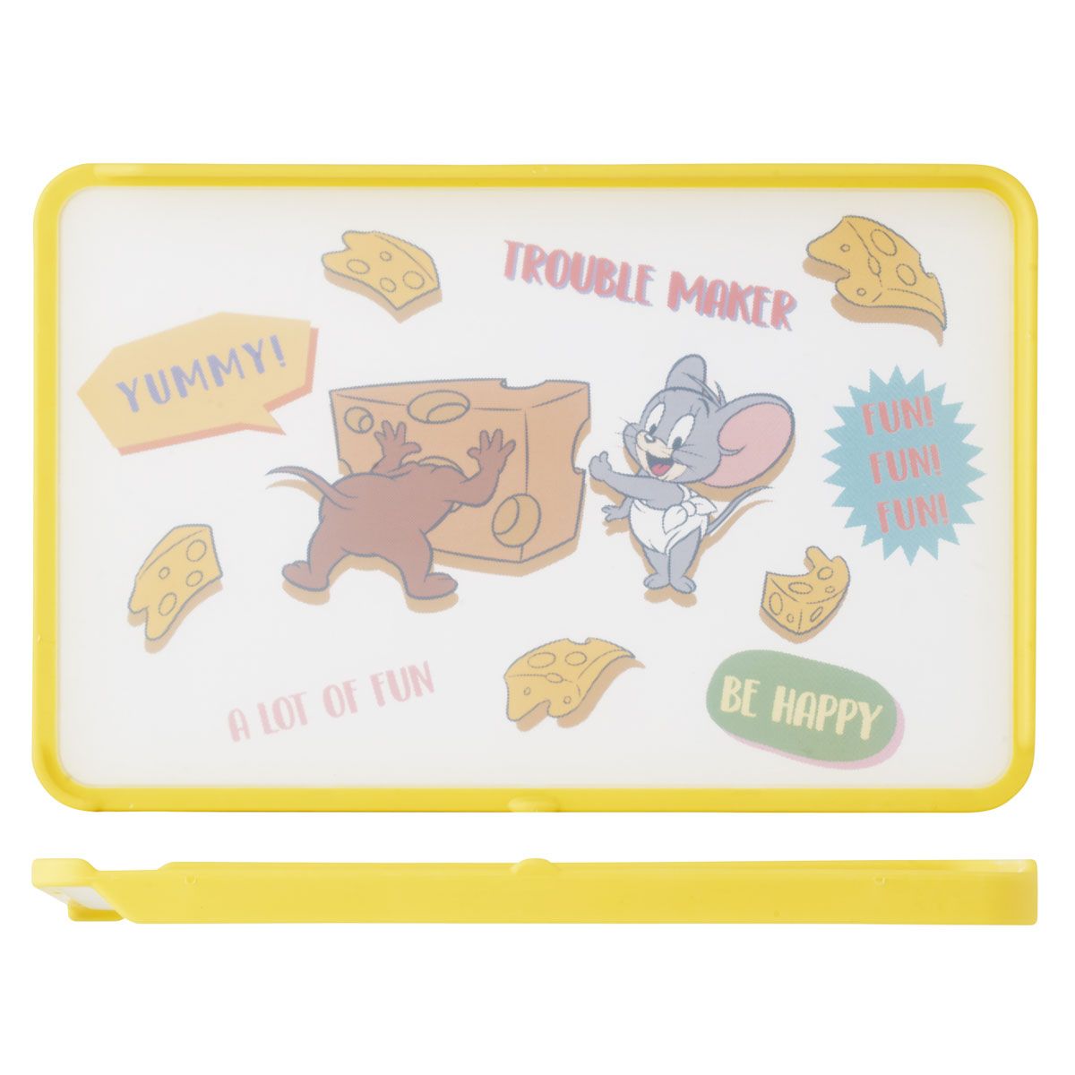 スケーター 抗菌 両面 ガード付き まな板 食洗機対応 おしゃれ プラスチック キャラクター skater KTMT1AG トムとジェリー SUPERMARKET トム&ジェリー【衛生的 まないた カッティングボード 食洗機 かわいい】