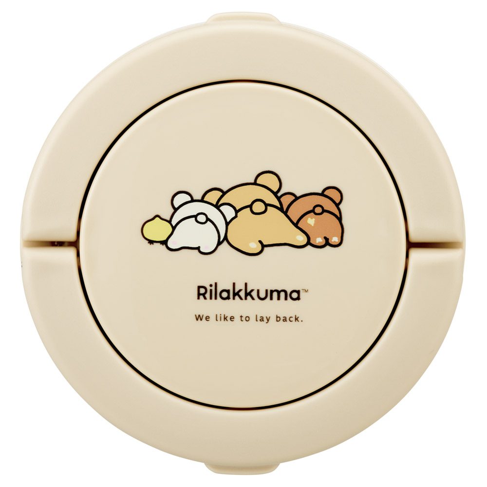 スケーター 保温弁当箱 540ml 小さめ 持ち手付き どんぶり ランチジャー 保温 保冷 skater LDNO6 リラックマ Rilakkuma 女の子 女性 レディース【ランチ 丼 折り畳み コンパクト】