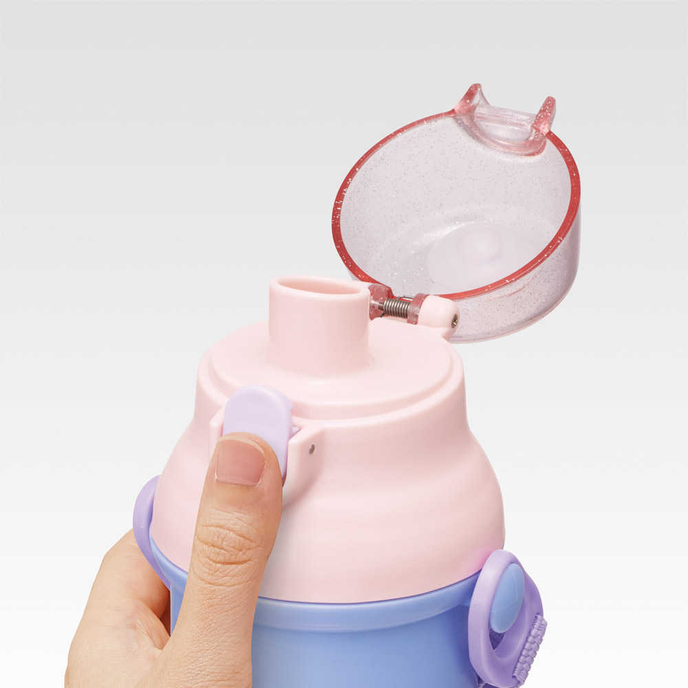 水筒 直飲み 大容量 480ml ワンタッチ プラスチック 食洗機対応 PSB5SAN すみっコぐらし 夢みるしっぽず