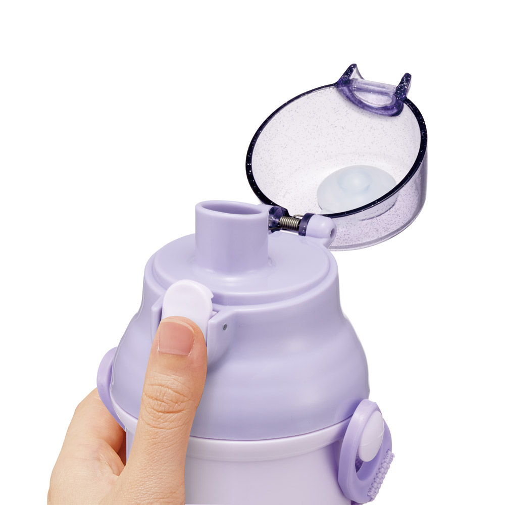 子供用 直飲み プラスチック 水筒 480ml クロミ ファンシー柄/PSB5SAN_4973307720840