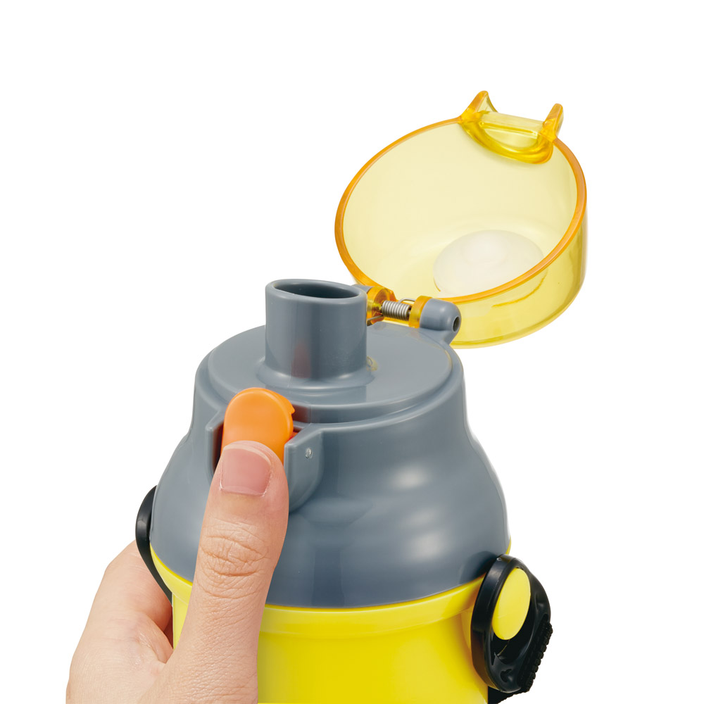 スケーター 水筒 直飲み 大容量 480ml ワンタッチ プラスチック 食洗機対応 キッズ 幼児 skater PSB5SAN ラブル＆クルー パウ・パトロール グッズ 男の子【ショルダー ベルト 子供 こども 子ども 子供用 小学生 小学校】