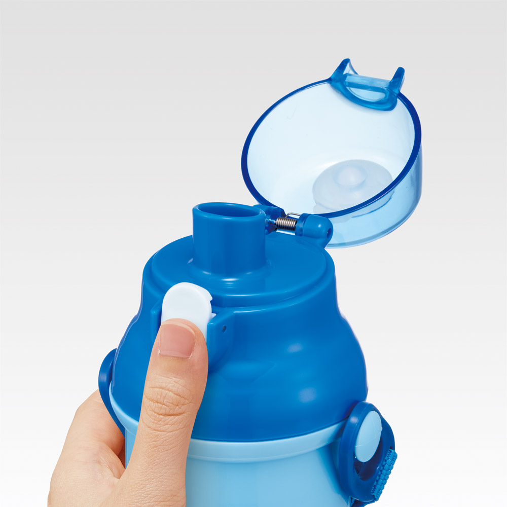 スケーター 水筒 直飲み 大容量 480ml ワンタッチ プラスチック 食洗機対応 キッズ 幼児 skater PSB5SAN 小3アシベ QQゴマちゃん アシベ ゴマちゃん【ショルダー ベルト 子供 こども 子ども 子供用 小学生 小学校】