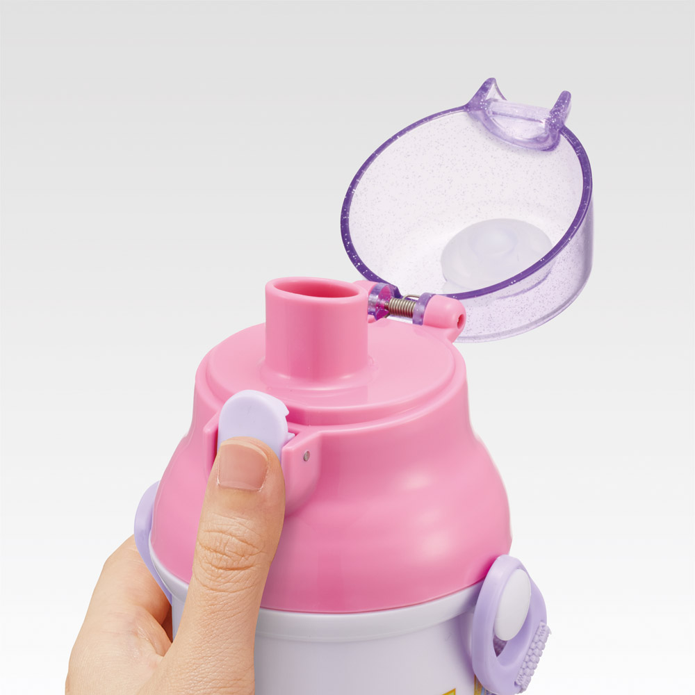 スケーター 水筒 直飲み 大容量 480ml ワンタッチ プラスチック 食洗機対応 キッズ 幼児 skater PSB5SAN 名探偵プリキュア! プリキュア たんプリ 女の子【ショルダー ベルト 子供 こども 子ども 子供用 小学生 小学校】