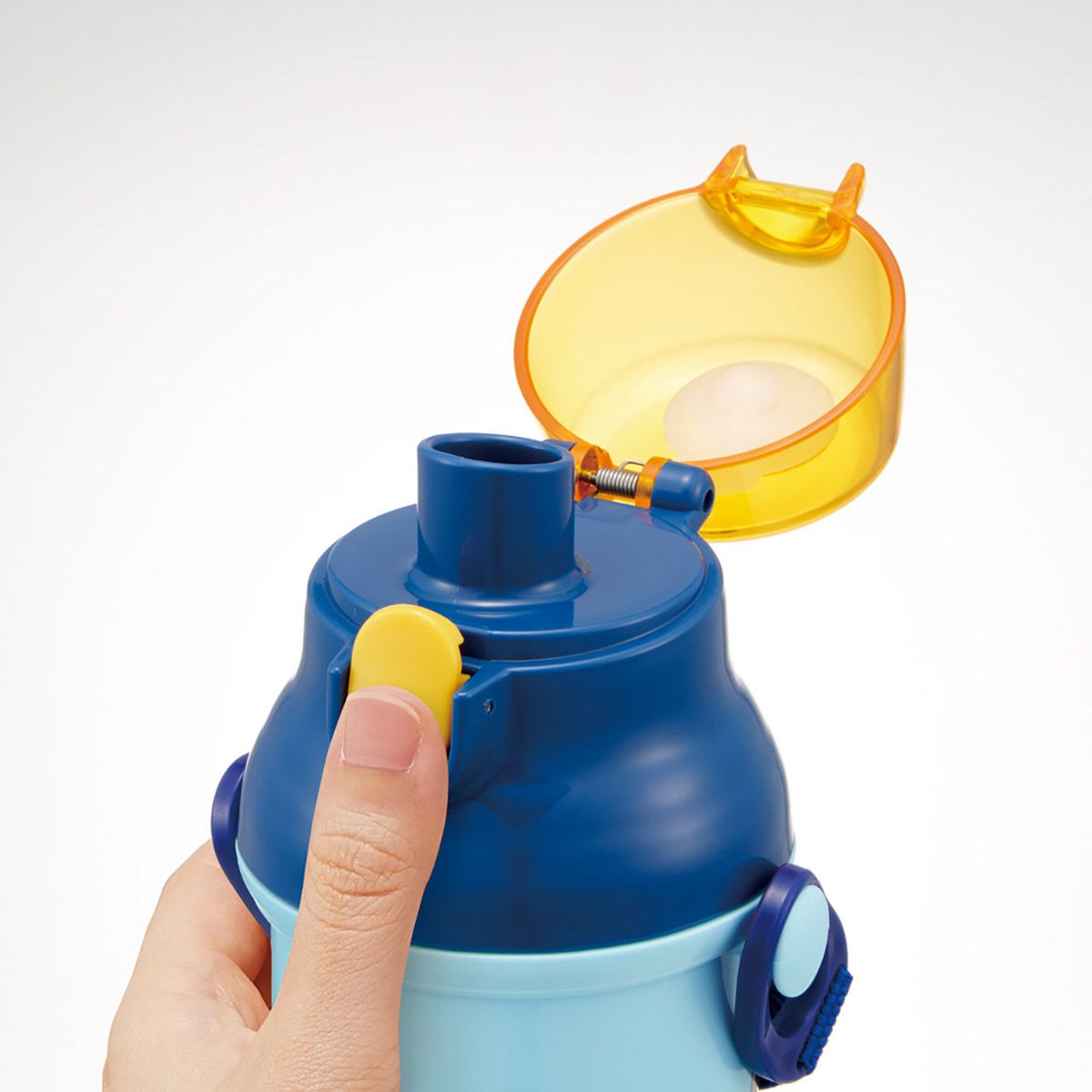 スケーター 水筒 直飲み 大容量 480ml ワンタッチ プラスチック 食洗機対応 キッズ 幼児 skater PSB5SAN パウ パトロール 27年 パウパト 男の子【ショルダー ベルト 子供 こども 子ども 子供用 小学生 小学校】