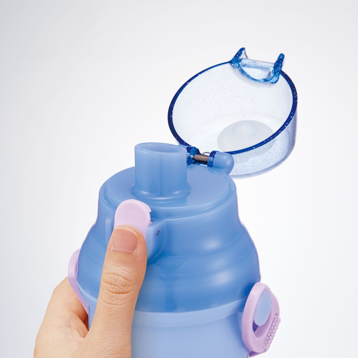スケーター 水筒 直飲み 大容量 480ml ワンタッチ プラスチック 食洗機対応 キッズ 幼児 skater PSB5SAN アナと雪の女王 27年 アナ雪 ディズニー 女の子【ショルダー ベルト 子供 こども 子ども 子供用 小学生 小学校】