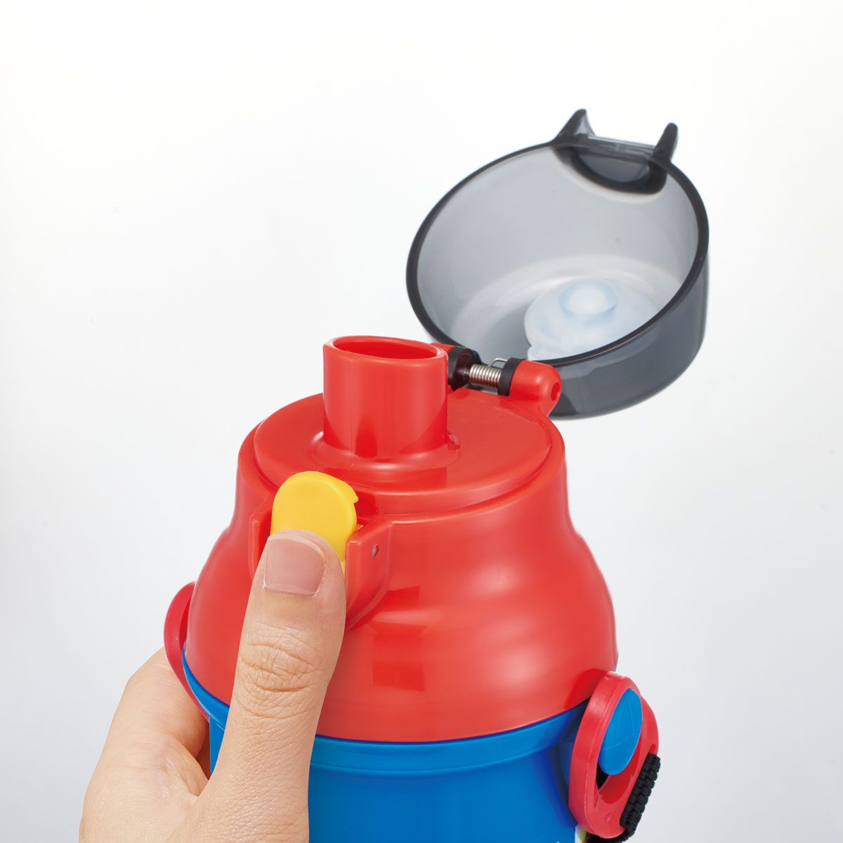 スケーター 水筒 直飲み 大容量 480ml ワンタッチ プラスチック 食洗機対応 キッズ 幼児 skater PSB5SAN ワンピース エルバフ編 ONE PIECE【ショルダー ベルト 子供 こども 子ども 子供用 小学生 小学校】