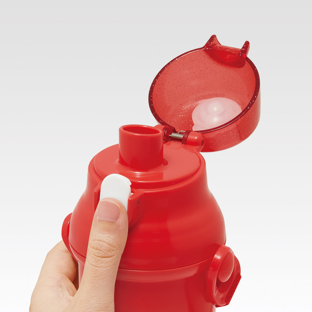 子供用 直飲み プラスチック 水筒 480ml ペコちゃん×ハローキティ/PSB5SANAG_4973307709722