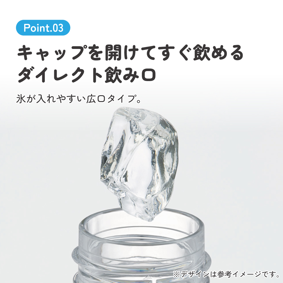 水筒 ミニ サイズ プラスチック 500ml 大人 直飲み skater 軽量 スケーター PTY5 かわいい 透明 リサとガスパール リサガス レモン柄 男の子 女の子
