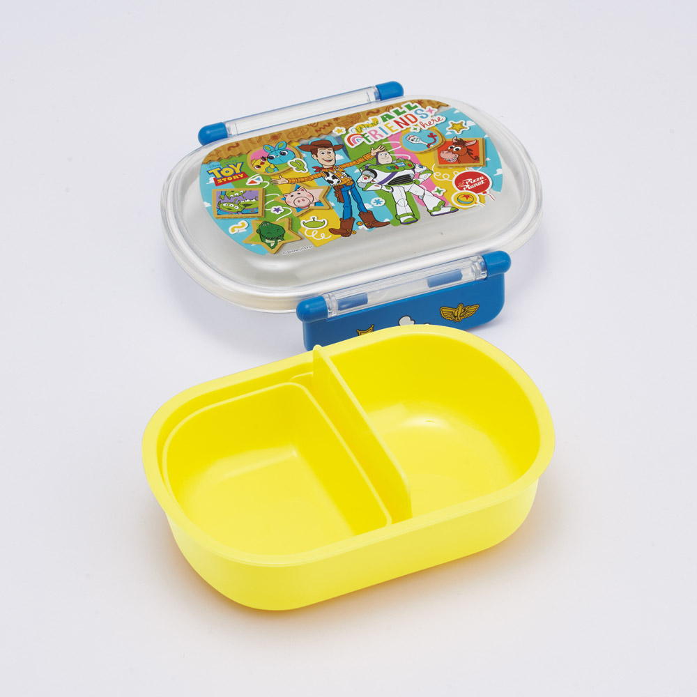 スケーター お弁当箱 子供 360ml 日本製 食洗機対応おかずがつぶれにくいドーム型ふた skater QAF2BA トイストーリー 26年 トイ・ストーリー 男の子 女の子【キャラクター 1段 ランチボックス 丸型 可愛い 幼稚園 キッズ】