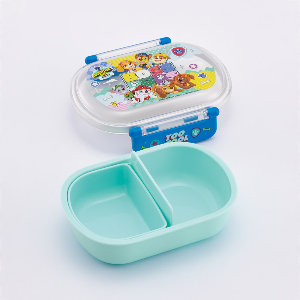 スケーター お弁当箱 子供 360ml 日本製 食洗機対応おかずがつぶれにくいドーム型ふた skater QAF2BA パウ パトロール 26年 パウパト 男の子 男子 男児【キャラクター 1段 ランチボックス 丸型 可愛い 幼稚園 キッズ】