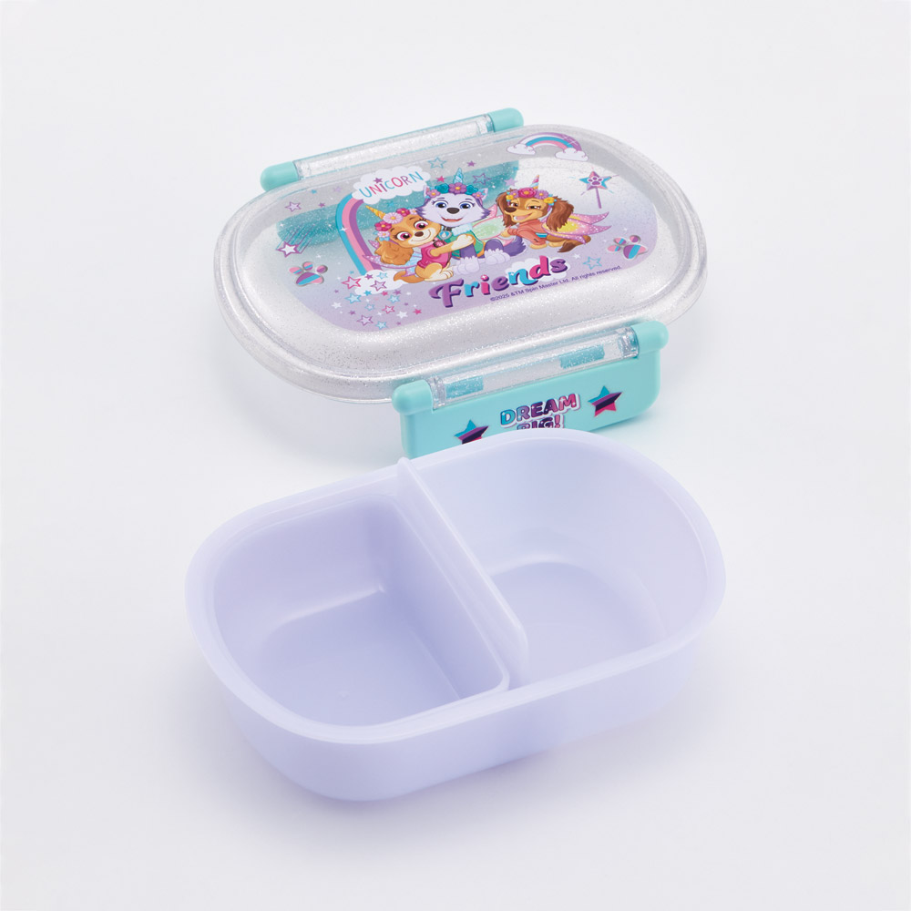 スケーター お弁当箱 子供 360ml 日本製 食洗機対応おかずがつぶれにくいドーム型ふた skater QAF2BA パウ パトロール ユニコーン パウパト 女の子 男の子【キャラクター 1段 ランチボックス 丸型 可愛い 幼稚園 キッズ】