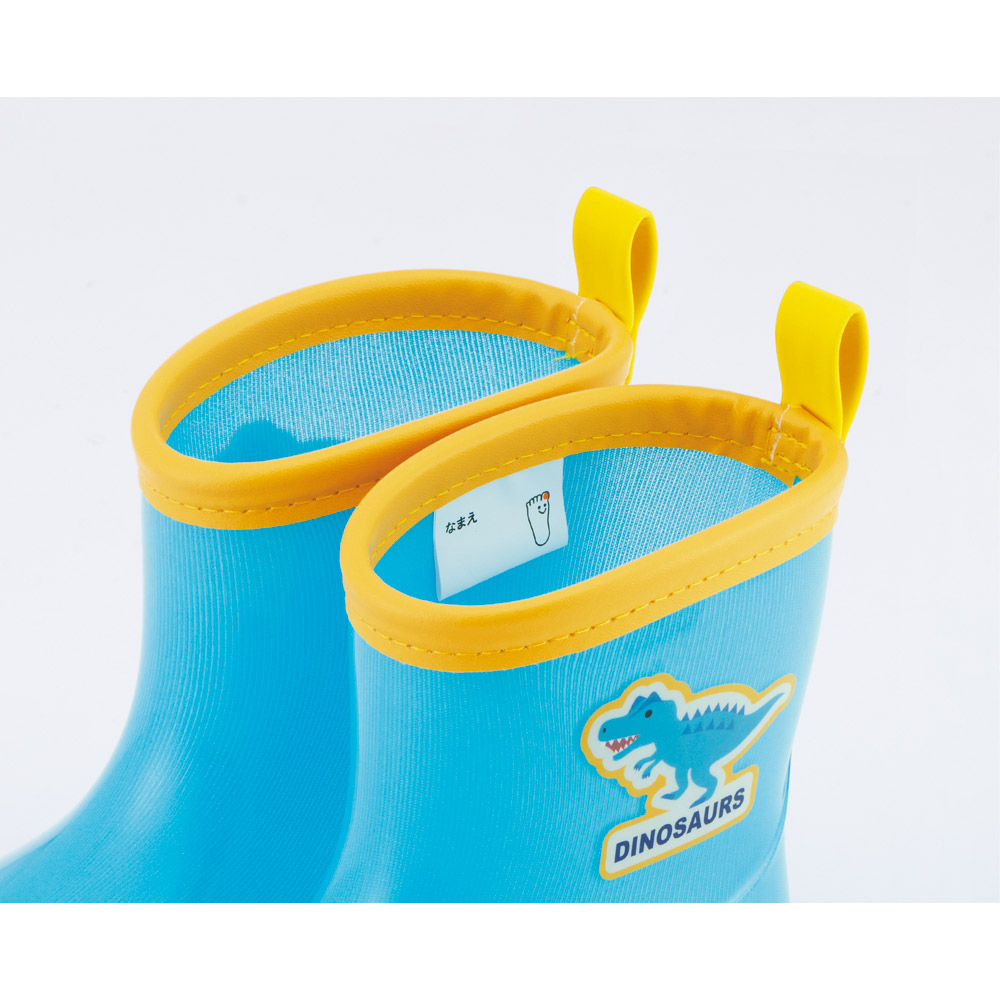 スケーター 長靴 キッズ 子供 16cm ローカット 可愛い キャラクター レインブーツ 3歳 4歳 skater RIBT16 アロサウルス ディノサウルス 恐竜 ダイナソー【反射テープ付き ながぐつ 雨具 雨の日 お出かけ グッズ プレゼント】
