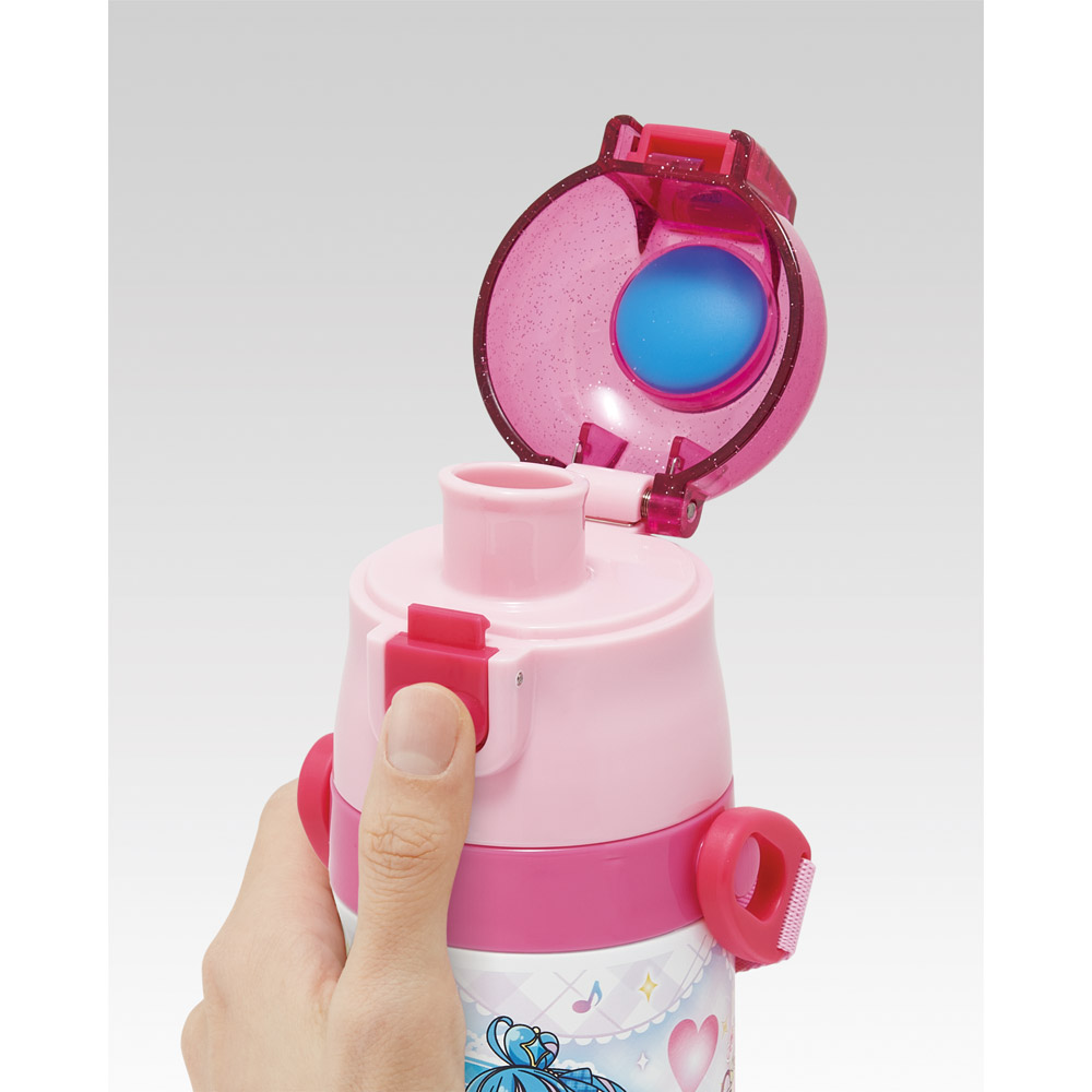 【送料無料】超軽量 直飲み ダイレクトステンレスボトル 470ml キミとアイドルプリキュア／SDC4_4973307707025