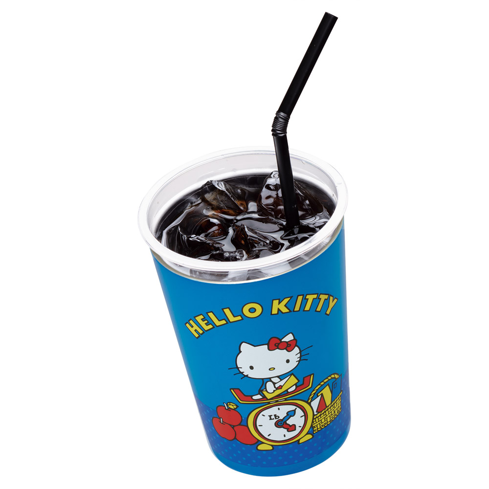 スケーター ステンレスタンブラー キャラクター コンビニ タンブラー ステンレス 400ml 保温 skater STCV2 ハローキティ レトロ 25年 キティちゃん サンリオ【おしゃれ かわいい マグカップ コーヒーマグ コップ】