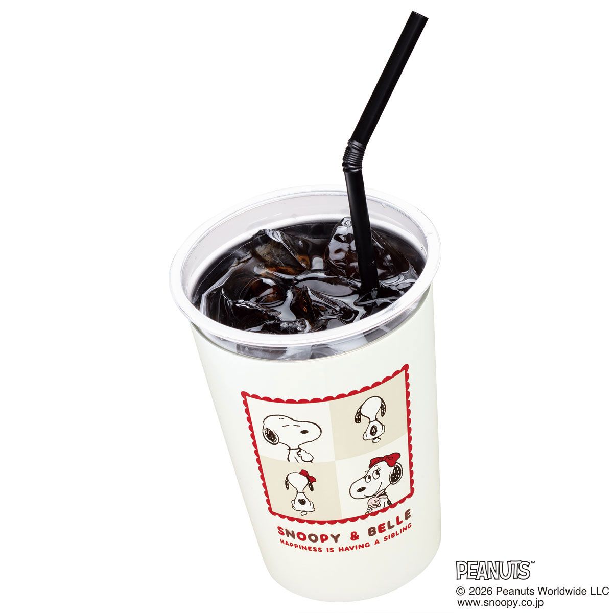 スケーター ステンレスタンブラー キャラクター コンビニ タンブラー ステンレス 400ml 保温 skater STCV2 スヌーピー ベル SNOOPY ピーナッツ 女性【おしゃれ かわいい マグカップ コーヒーマグ コップ】